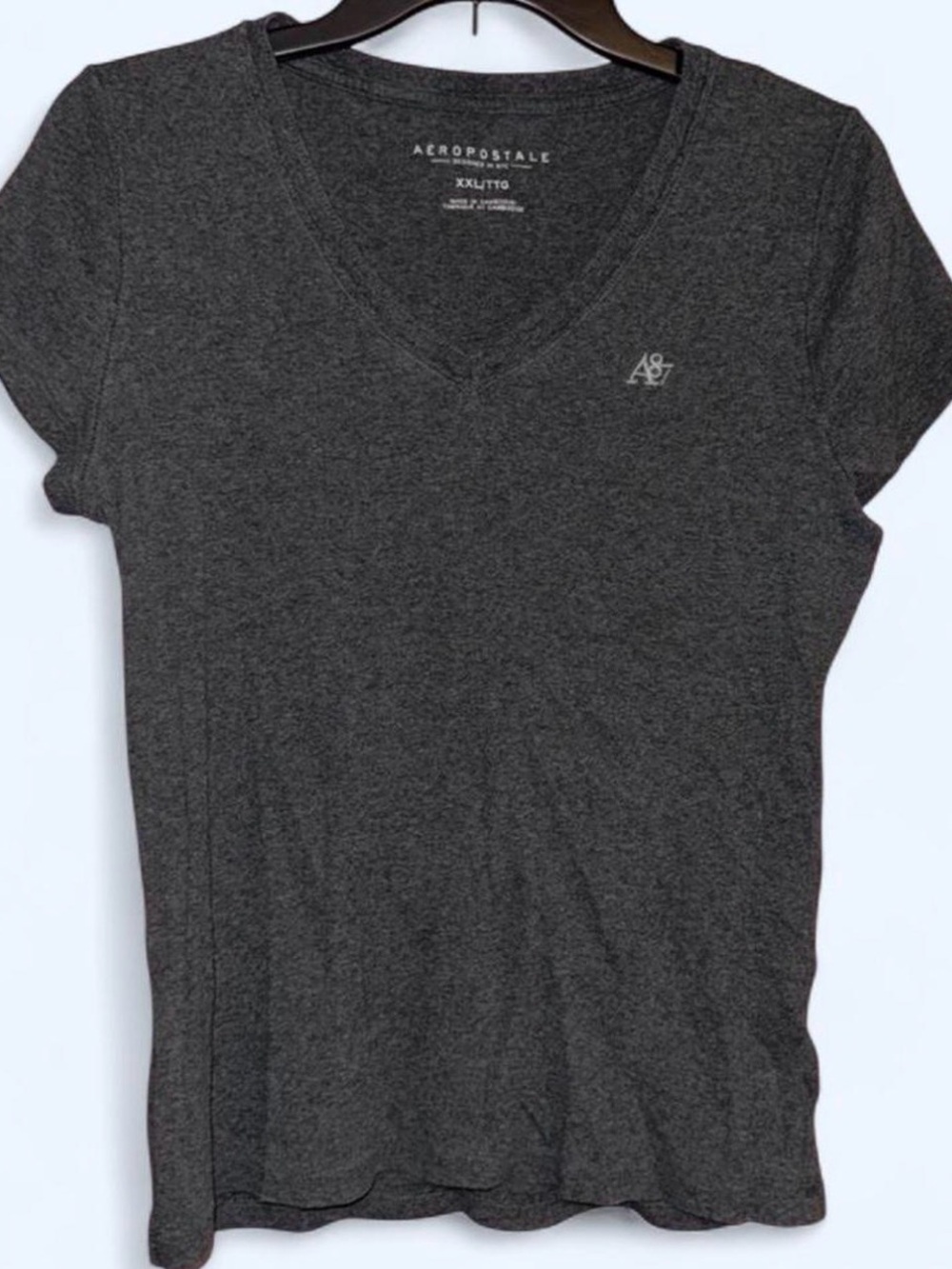 Aeropostale Charcoal Short Sleeve Tee
